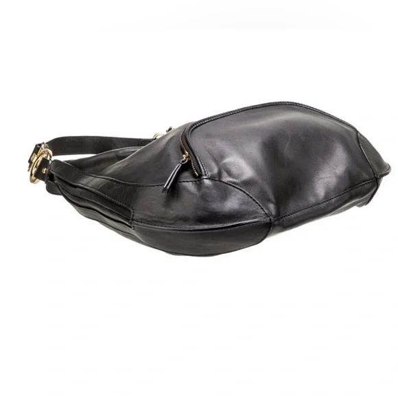 Fendi Leather Medium Chef Hobo - black - Picture 4 of 8
